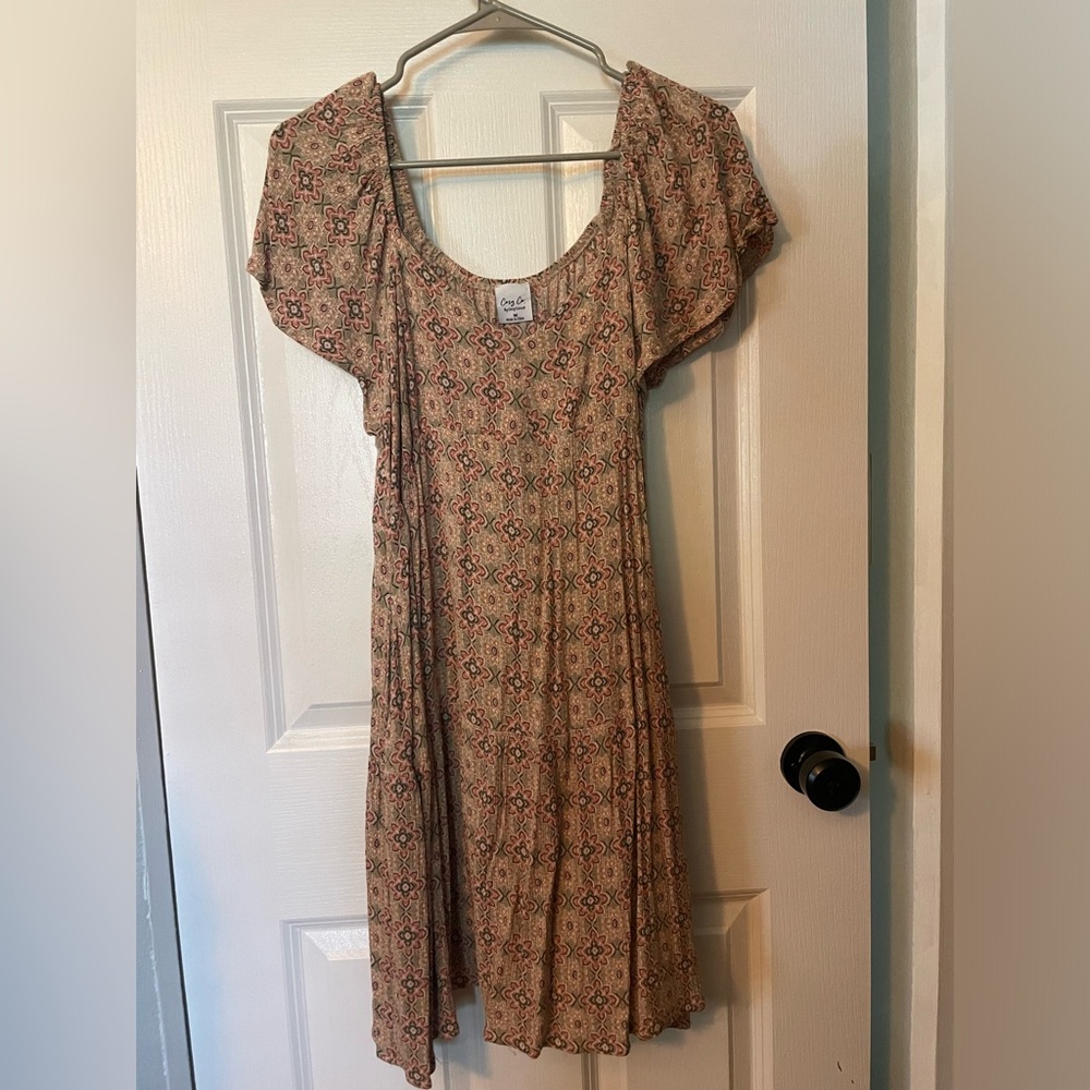 Women’s boho mini dress